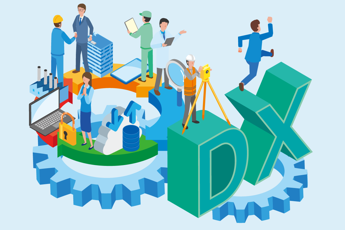 DXの第一歩とは？全社的なDX推進により新たなビジネス価値の創出を！